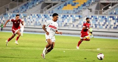 شيكو بانزا يسجل الهدف الثاني للزمالك في مرمى مودرن سبورت.. 2-0