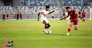 هدف بيزيرا يمنح الزمالك أفضلية على مودرن سبورت في الشوط الأول.. فيديو