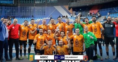 أبطال رجال البنك الأهلي ينتصرون على الصلبيخات الكويتي في البطولة العربية 2025..