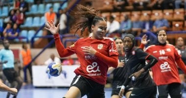انتصار الأهلى على 6 أكتوبر في دورى سيدات كرة اليد 2025