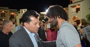 دعم وزير الرياضة ومحافظ الإسماعيلية للمنتخب المصري استعدادا لكأس العرب 2025