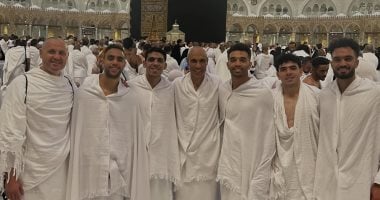 لاعبي بيراميدز يختتمون مناسك العمرة استعداداً للعودة إلى القاهرة.. صور 2025